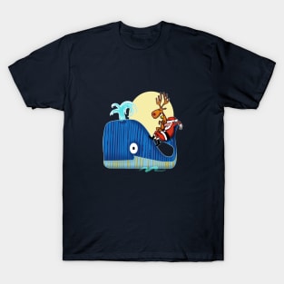 Santa Claus comes from the Sea T-Shirt